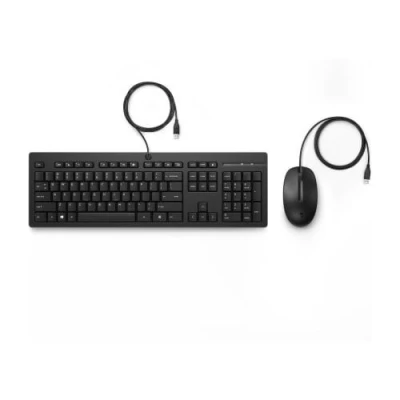 Afbeelding van Toetsenbord en muis HP 286J4AA#ABE Zwart Qwerty Spaans