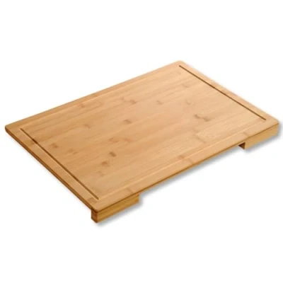 Afbeelding van Luxe grote Snijplak, Bamboe, FSC gecertificeerd, 58.5x38.5x1.5cm, aanslagrand