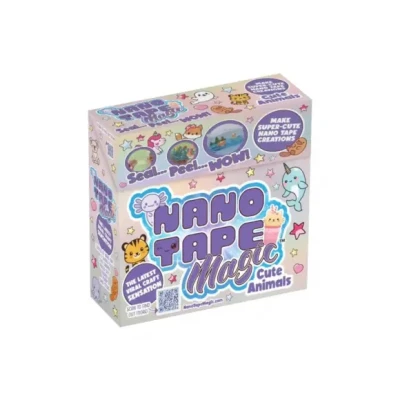 Afbeelding van nano tape Magic Cute Animals Maak 5 knutselontwerpen Dé virale knutseltrend