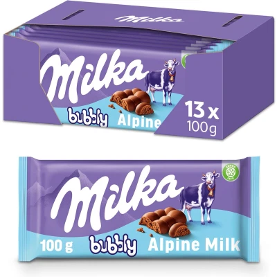 Afbeelding van Milka Bubbly 13repen