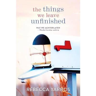 Afbeelding van The things we leave unfinished