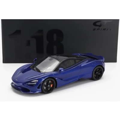 Afbeelding van McLaren 750S Coupe Blue 2023 GT458 GT Spirit 1/18