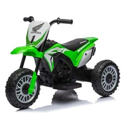Afbeelding van Honda elektromotor voor kinderen vanaf 3 jaar, elektrische motorfiets kinderen, voertuigen 1 x 30 W, km/u (groen)