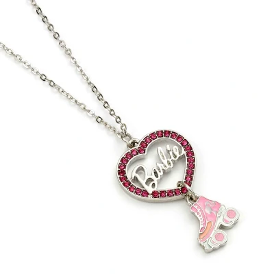 Afbeelding van The Carat Shop Barbie Crystal Hart en Roller Skate ketting