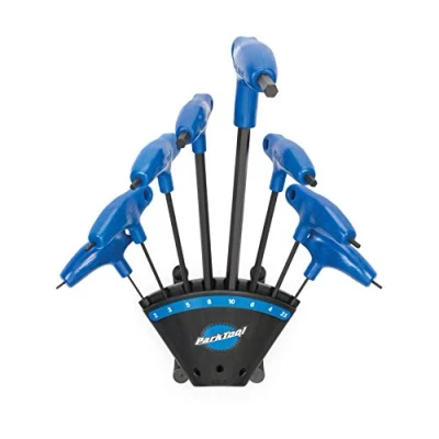 Afbeelding van Park Tool PH 1.2 inbussleutelset met P greep houdergereedschap, blauw