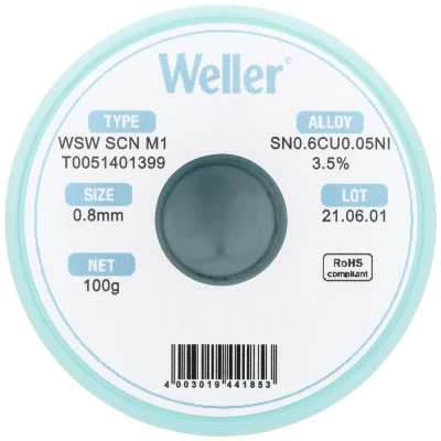 Afbeelding van Weller 0,8 mm 100 g soldeer