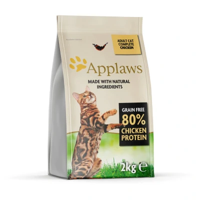 Afbeelding van Applaws Graanvrij Kip Kat Volledig droogvoer 2 kg
