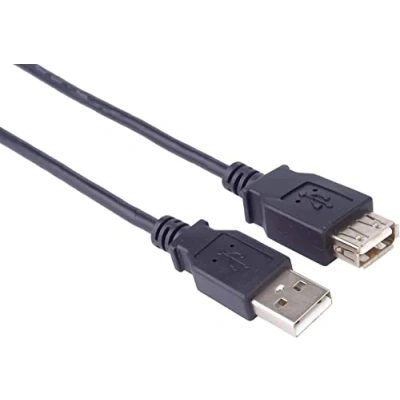 Afbeelding van PremiumCord USB 2.0 kabel A 2.0, 0,2 m, zwart