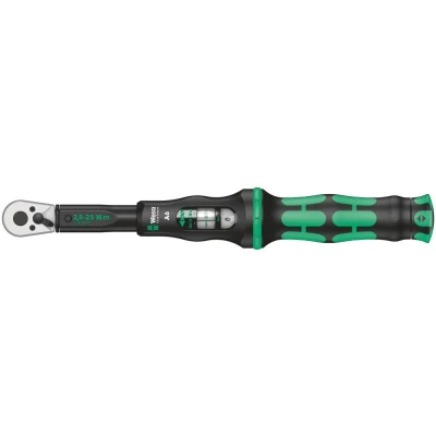 Afbeelding van Wera click torque A 6 draaimomentsleutel met omschakelratel 2.5 25nm 1/4&quot;