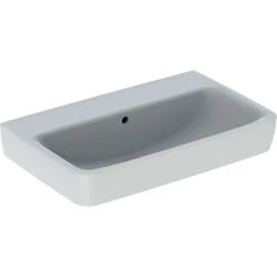 Afbeelding van Geberit Renova Compact wastafel wit KeraTect (65 x 40 cm) zonder