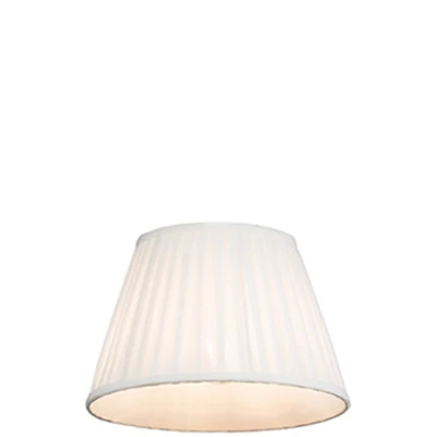 Afbeelding van QAZQA Plisse lampenkap wit 2516,5 cm