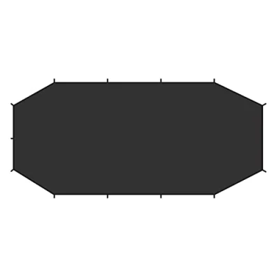 Afbeelding van Fjällräven Endurance 4 Footprint Black Tent accessoire