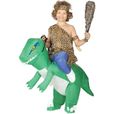 Afbeelding van Fiestas Guirca Opblaasbare Dinosaurus 7 9 jaar