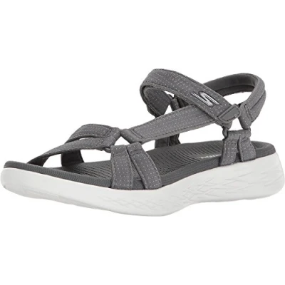 Afbeelding van Skechers On the go 600 brilliancy sportschoenen voor dames, antraciet