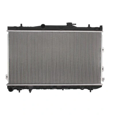 Afbeelding van THERMOTEC D70313TT Radiateur Koper, Kunststof voor voertuigen met/zonder airco 375 668 16 Handgeschakeld Koelribben gesoldeerd