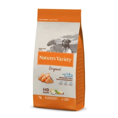 Afbeelding van Natures Variety Original Adult Mini Salmon No Grain 7 KG (408128)