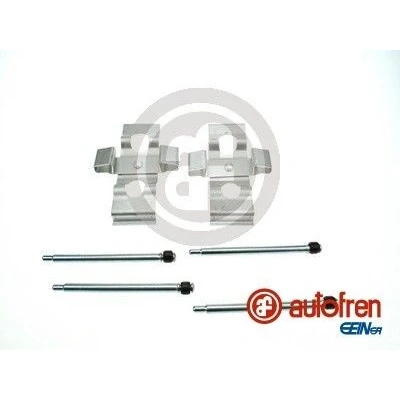Afbeelding van AUTOFREN SEINSA D43015A Accessoireset, schijfremblok Vooras MERCEDES BENZ: W124 Saloon, 190, Coupe