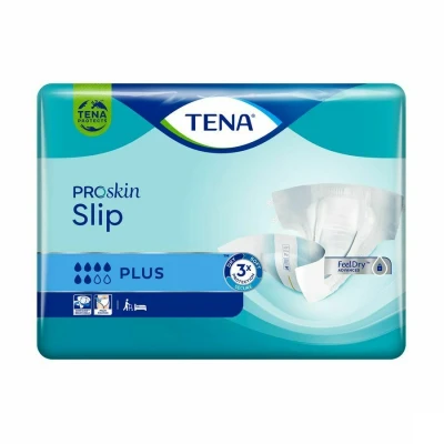 Afbeelding van TENA® Slip Plus XS 30 kleefluiers