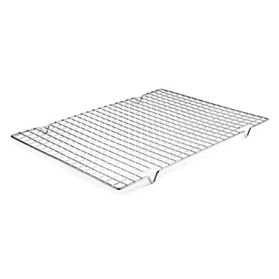 Afbeelding van Lacor 66927 Rechthoekig bakrooster, 43 x 30 cm, verchroomd staal, zilver