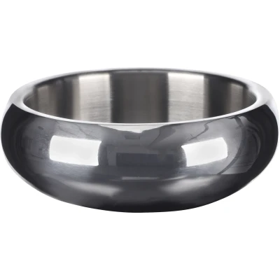 Afbeelding van Flamingo Muna Eet En Drinkpot Honden Zilver M Dia 15,5cm 790ml 1st 139089