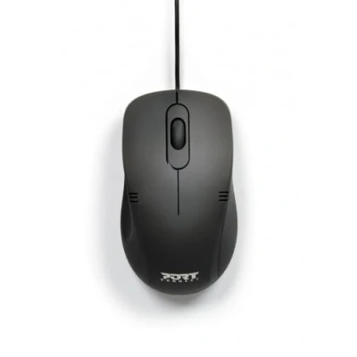 Afbeelding van Port Designs 900400 PRO muis Kantoor Ambidextrous USB Type A Optisch 1000 DPI