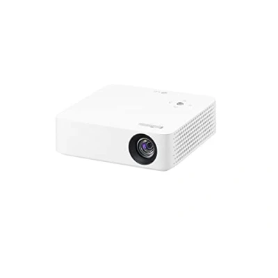 Afbeelding van LG CineBeam Draagbare PH30N Compact Ultra Mobile led beamer, 250 lumen, HD 720p, projectie tussen 20 inch 100 inch, draadloze projector, batterijduur 2,5 uur, Bluetooth en geïntegreerde luidsprekers