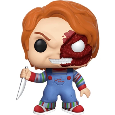 Afbeelding van Funko Pop! Movies: Child&#039;s Play Chucky Half (BD) Exclusive Special Edition