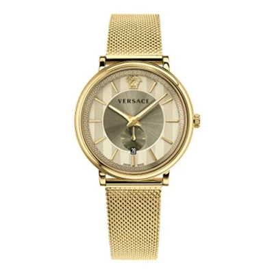 Afbeelding van Versace VBQ070017 Polshorloge Heren Kwarts Chronograph V Circle