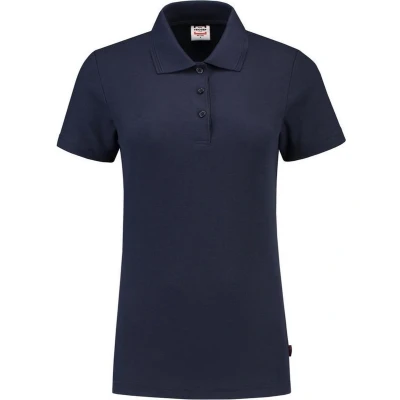 Afbeelding van Tricorp Dames Poloshirt Casual 201006 180gr Slim Fit Ink Maat 3XL