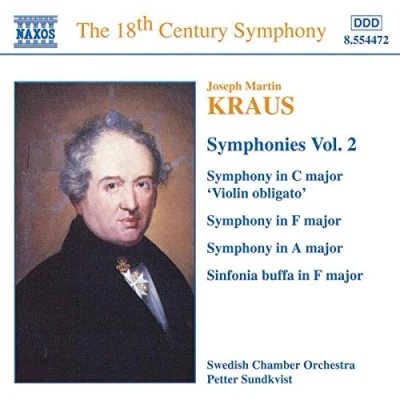Afbeelding van Swedish Chamber Orchestra Kraus: Symphonies Volume 2 (CD)