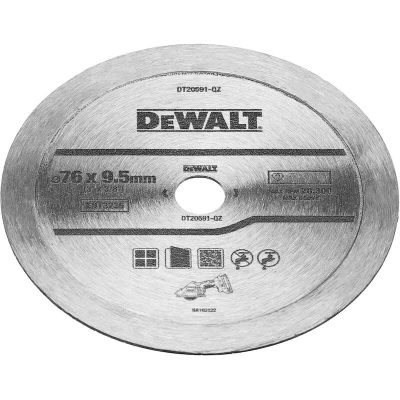 Afbeelding van DEWALT DT20591 QZ diamantblad voor tegels 76x20mm