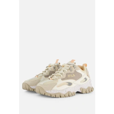 Afbeelding van Fila RAY Tracer Sneakers laag, Dames, Maat: 37, Marshmallow/bleached apricot Leer en textiel