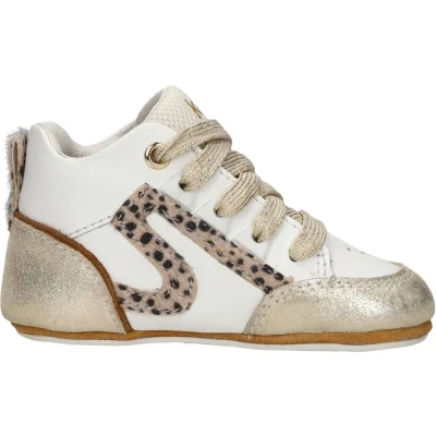 Afbeelding van Keq Babyschoenen voor kinderen, Maat: 23, Goudkleur Leer/ synthetisch