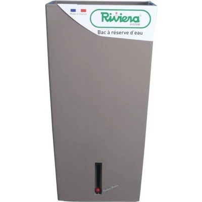 Afbeelding van Zelfwaterende bloempot Riviera Eva New Taupe Vierkant 28 x 52 cm