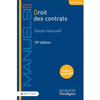 Afbeelding van DROIT DES CONTRATS