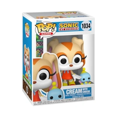 Afbeelding van Funko Pop! &amp; Buddy: Sonic Cream With Cheese The Hedgehog Vinyl Figuur om te verzamelen Cadeau idee Officiële Producten Speelgoed voor Kinderen en Volwassenen Video Games Fans