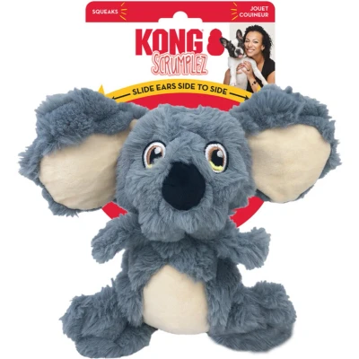 Afbeelding van Kong Scrumplez Koala Pluche Met Piep Grijs