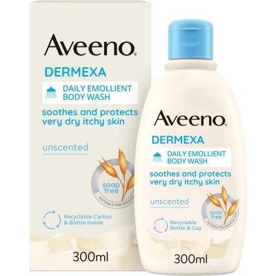 Afbeelding van Aveeno Dermexa Daily Emollient Body Wash 300ml