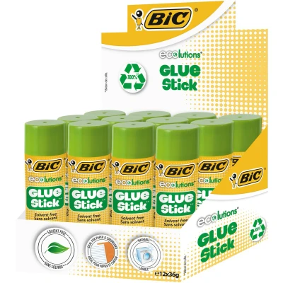 Afbeelding van Lijmstift Bic ecolutions 36gr 9+3 gratis