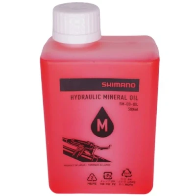 Afbeelding van SHIMANO Minerale olie voor schijfremmen rood ISMDBOIL05M