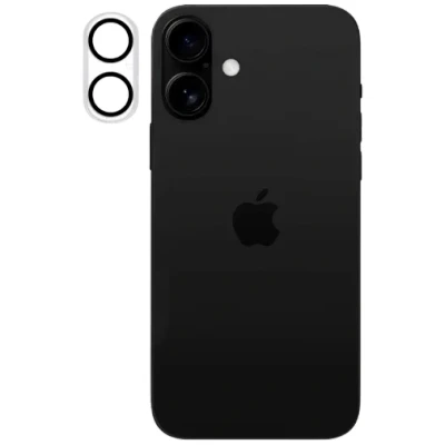 Afbeelding van Mobilize Screenprotector geschikt voor Apple iPhone 16 Glazen Camera Lens Protector Case Friendly