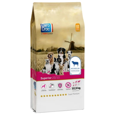 Afbeelding van Carocroc Superior Lam&amp;Rijst&amp;Bieten Hondenvoer 12.5 kg