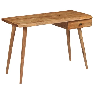 Afbeelding van Schrijftafel 110x50x76 cm massief acaciahout