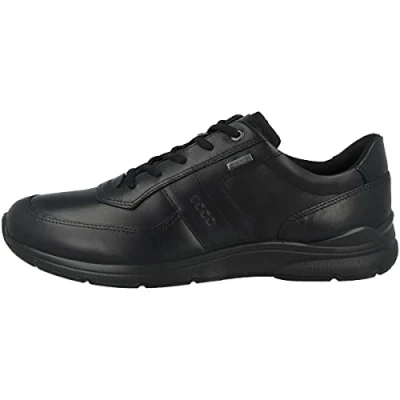 Afbeelding van ECCO Irving Sportieve veterschoenen, Heren, Maat: 50, Schwarz Leer