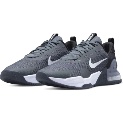 Afbeelding van Nike Performance AIR MAX Alpha Trainer 5 Trainingsschoen, Heren, Maat: 42.5, smoke grey/white/dark grey/dark grey Textiel/ synthetisch