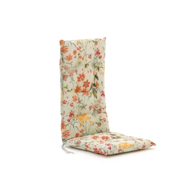 Afbeelding van Tuinkussen Madison hoge rug 123x50cm wit