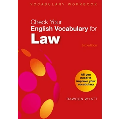 Afbeelding van Check Your English Vocabulary for Law