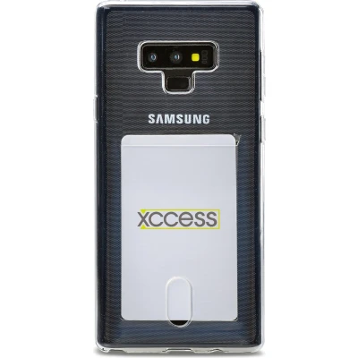 Afbeelding van Xccess TPU Card Case Samsung Galaxy Note9 Transparent Clear