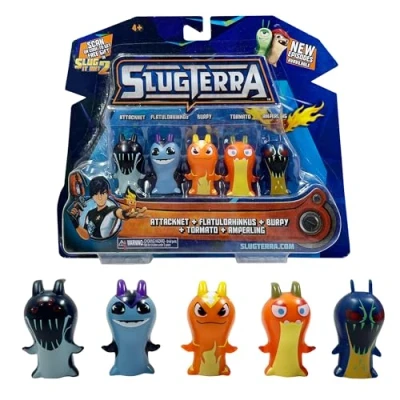 Afbeelding van SLUGTERRA, LUU02 5 figuren, 4,5 cm, willekeurig model, voor kinderen vanaf 4 jaar