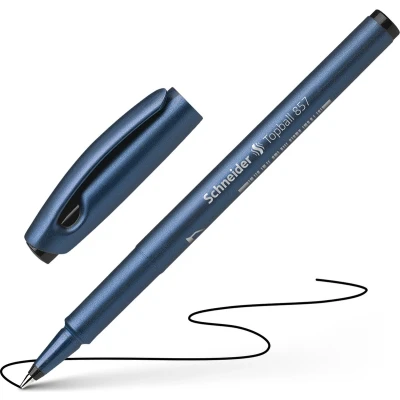 Afbeelding van Schneider rollerball Topball 857 0,6mm zwart S 8571